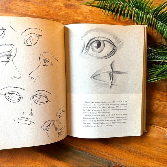 VINTAGE 1939 Anyone Can Draw! - Illustrated Art Instruction Book - Picture 8 of 9